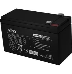 Batterie Onduleur nJoy GP07122F (BTVACGUOBTG2FCW)
