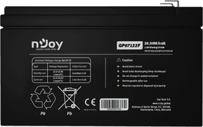 Batterie Onduleur nJoy GP07122F (BTVACGUOBTG2FCW) — image 5