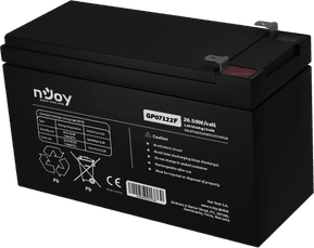 Batterie Onduleur nJoy GP07122F (BTVACGUOBTG2FCW) — image 3