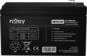 Batterie Onduleur nJoy HR09122F (BTVACIUOCTD2FBT)