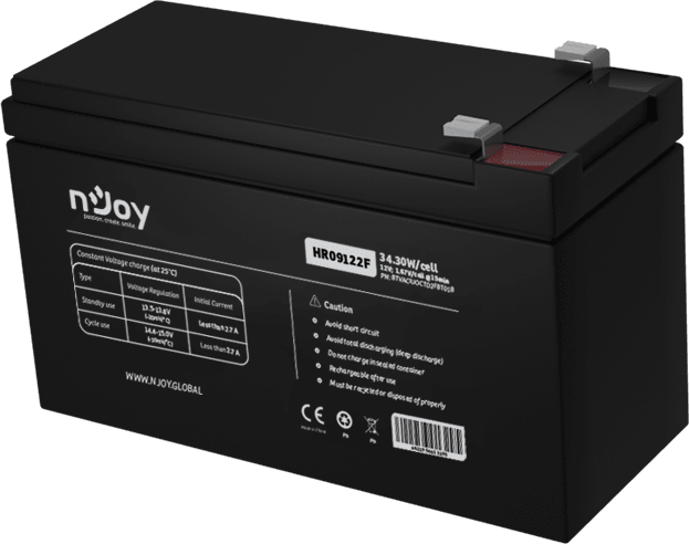 nJoy HR09122F UPS Battery (BTVACIUOCTD2FBT) — image 4