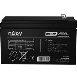 Batterie Onduleur nJoy HR09122F (BTVACIUOCTD2FBT)
