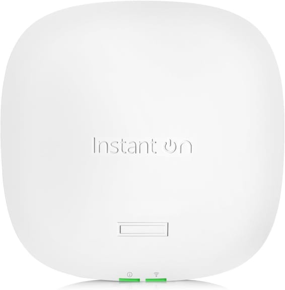 Point d'accès WiFi 6 intérieur HPE Instant On AP25 4x4(RW) (R9B28A)