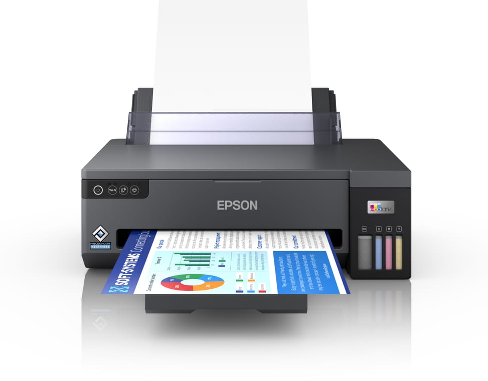 طابعة A3 بخزانات حبر قابلة لإعادة التعبئة Epson EcoTank L11050 (C11CK39403) — صورة 3