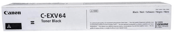 Canon C-EXV 64 Cartouche de toner 1 pièce(s) Original Noir (5753C002)