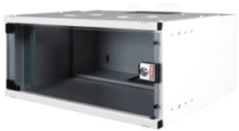 Baie de Brassage Murale 4U 19" STB Security Box Wall Mounting Cabinet (LNSTB04U5440LG) — image 2