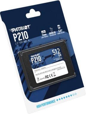Disque Dur interne SSD Patriot P210 SATA III 2.5" 512 Go (P210S512G25) — image 7