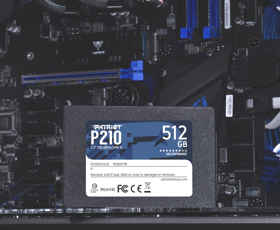 Disque Dur interne SSD Patriot P210 SATA III 2.5" 512 Go (P210S512G25) — image 4