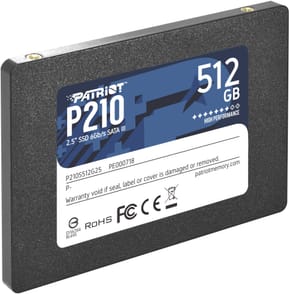 Disque Dur interne SSD Patriot P210 SATA III 2.5" 512 Go (P210S512G25) — image 2