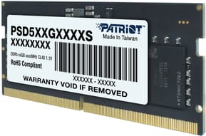 Barrette mémoire Patriot signature line 32GB SO-DIMM DDR5 5600 MHz CL46 - Pc Portable (PSD532G56002S) — image 3