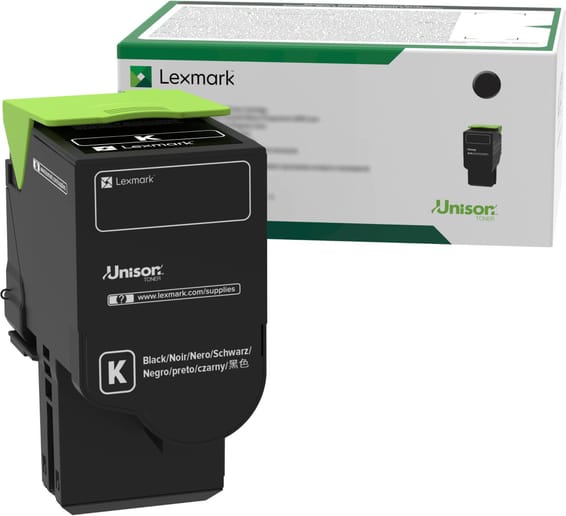 Lexmark CS632, CX635 Cartouche de toner Original Noir (75M5XK0)