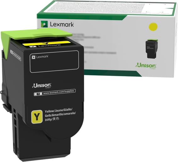 Lexmark CS632, CX635 Cartouche de toner Original jaune (75M5XY0)