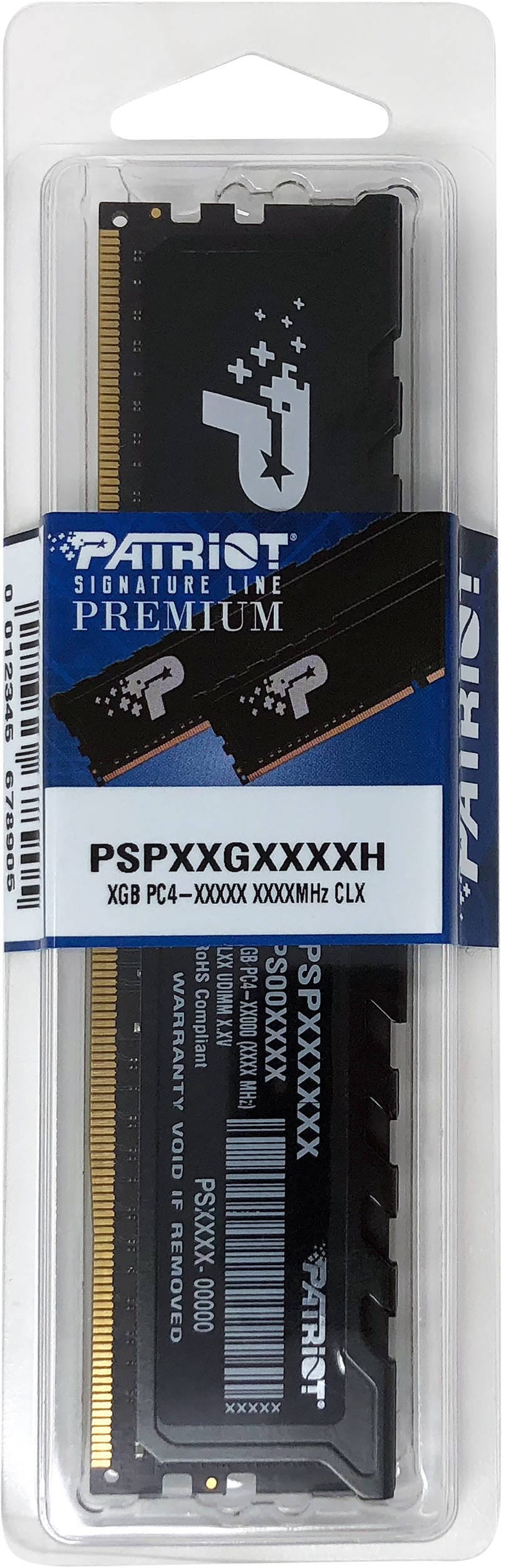 Barrette mémoire Patriot signature line 16GB U-DIMM DDR4 3200 MHz CL22 - Pc Bureau (PSP416G32002H1) — image 4