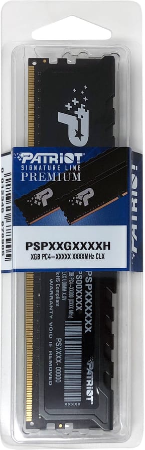 Barrette mémoire Patriot signature line 16GB U-DIMM DDR4 3200 MHz CL22 - Pc Bureau (PSP416G32002H1) — image 4