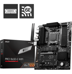 Carte Mère Intel MSI PRO B650-S WIFI - DDR5 (911-7E26-019)