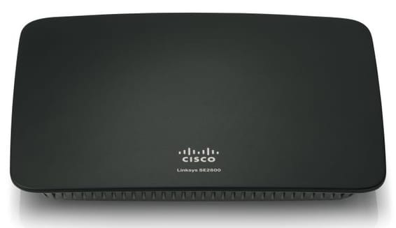Switch Non Administrable Linksys SE2800 - 8 ports 10/100/1000 Mbps