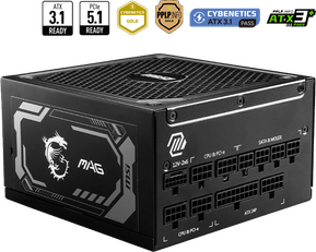 Bloc alimentation MSI MAG A1250GL PCIE5 1250W (306-7ZP9A11-CE0)