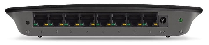 Switch Non Administrable Linksys SE2800 - 8 ports 10/100/1000 Mbps — image 3