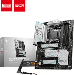 Carte Mère MSI AMD X670E GAMING PLUS WIFI 6E - DDR5 (911-7E16-007)