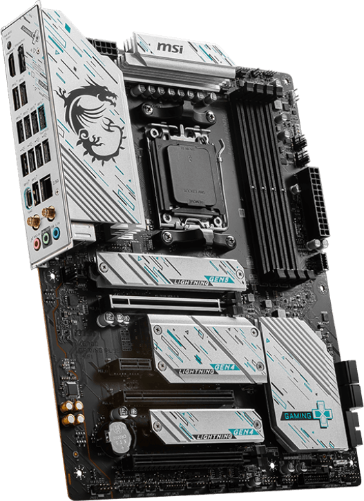 MSI X670E GAMING PLUS WIFI 6E AMD Motherboard - DDR5 (911-7E16-007) — image 3