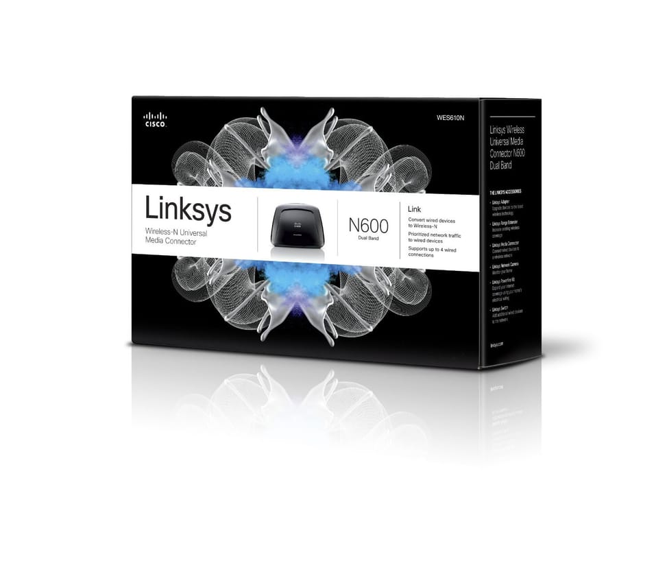 Pont Linksys WES610N sans fil N double bande 4 ports — image 6