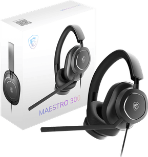 Casque gaming MSI Maestro 300 - USB (OS3-8ZC8001-000)
