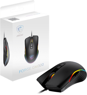 Souris gaming filaire MSI FORGE GM300 (S12-0402300-HH9)