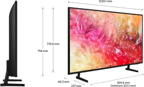 Téléviseur Samsung 50" Crystal DU7100 UHD 4K Serie 7 D + Récepteur intégré (UE50DU7100UXTK) — image 4