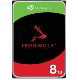 Disque dur interne 3.5" Seagate IronWolf 8 To pour NAS (ST8000VN004)