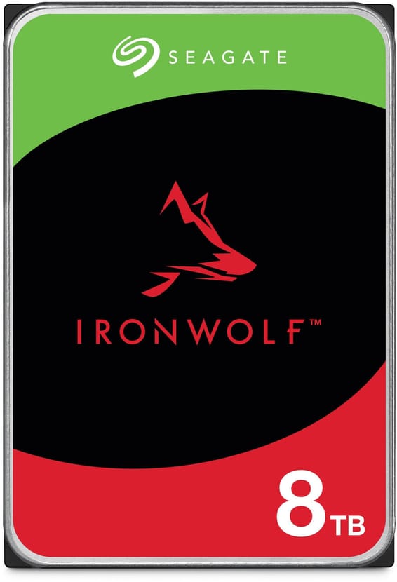 Disque dur interne 3.5" Seagate IronWolf 8 To pour NAS (ST8000VN004)