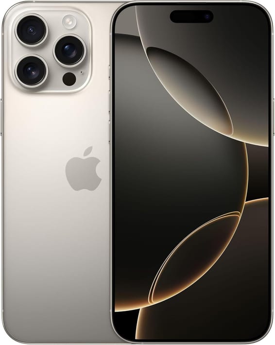 iPhone 16 Pro Max 256 Go | Couleur Titane naturel (MYWY3ZD/A)
