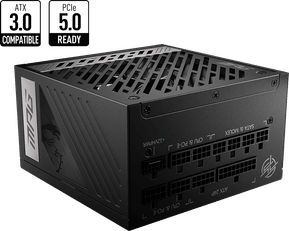 Bloc alimentation MSI MPG A1000G PCIE 5 1000W (306-7ZP7C11-CE0) — image 2