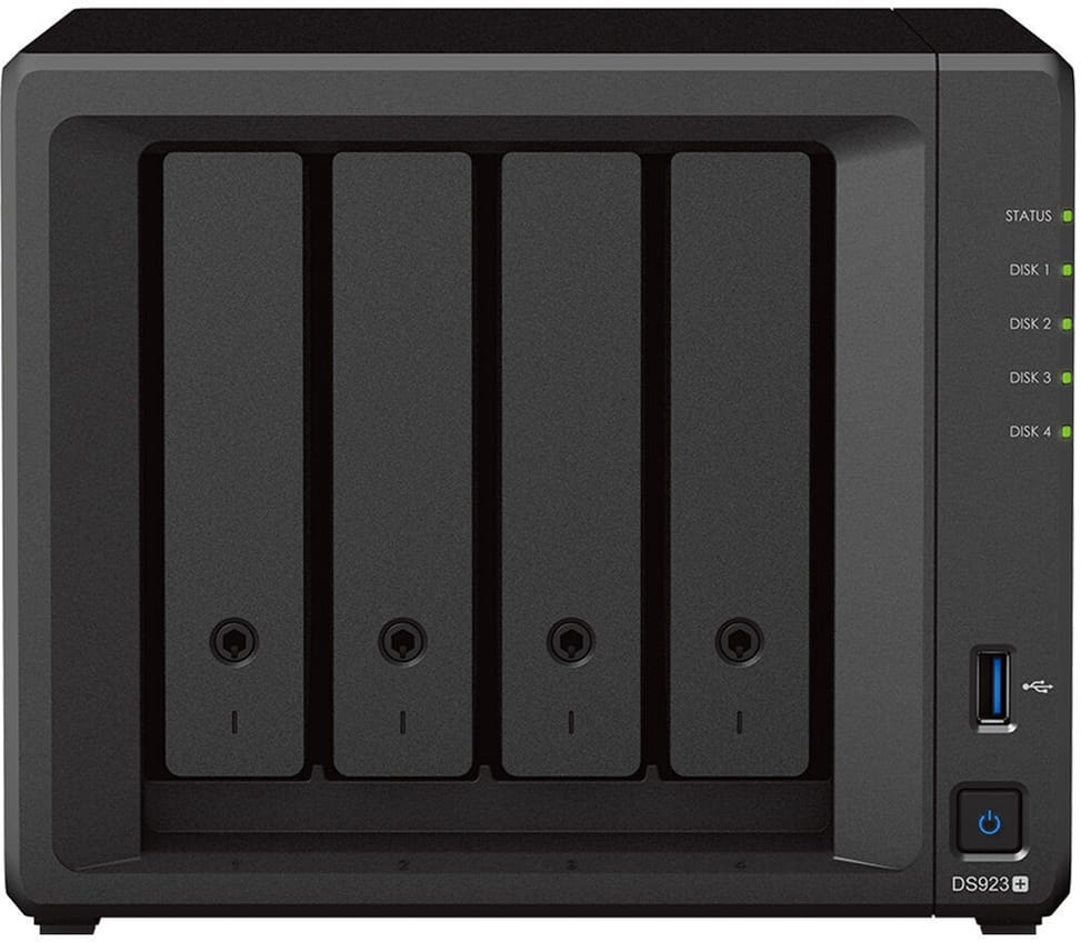 Serveur NAS 4 baies Synology DiskStation DS923+ avec disques durs 32 To (4* Seagate IronWolf 8 To) — image 2