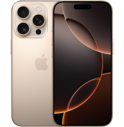 iPhone 16 Pro 128 Go | Couleur Titane sable (MYNF3ZD/A)