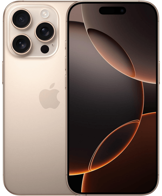 iPhone 16 Pro 128 Go | Couleur Titane sable (MYNF3ZD/A)
