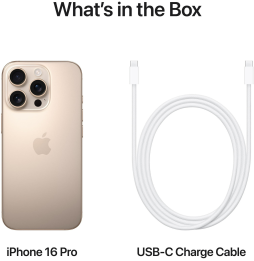 iPhone 16 Pro 128 Go | Couleur Titane sable (MYNF3ZD/A)