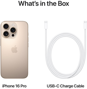 iPhone 16 Pro 128 Go | Couleur Titane sable (MYNF3ZD/A)