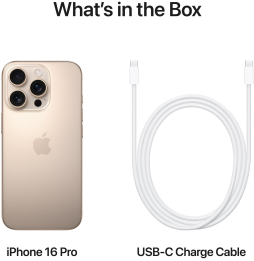 iPhone 16 Pro 256 Go | Couleur Titane sable (MYNK3ZD/A)