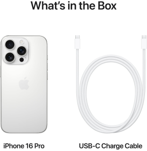 iPhone 16 Pro 256 Go | Couleur Titane blanc (MYNJ3ZD/A)