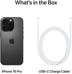 iPhone 16 Pro 1 To | Couleur Titane noir (MYNR3ZD/A)