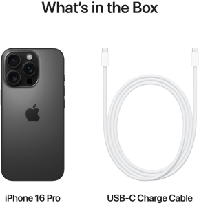 iPhone 16 Pro 1 To | Couleur Titane noir (MYNR3ZD/A)