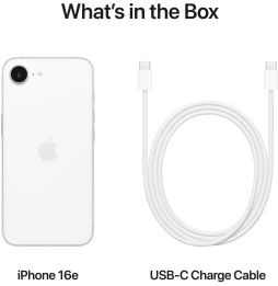 iPhone 16e 256 Go | Couleur blanc (MD1W4)