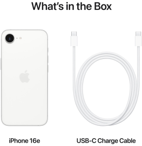 iPhone 16e 256 Go | Couleur blanc (MD1W4)