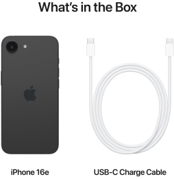 iPhone 16e 512 Go | Couleur noir (MD1X4)