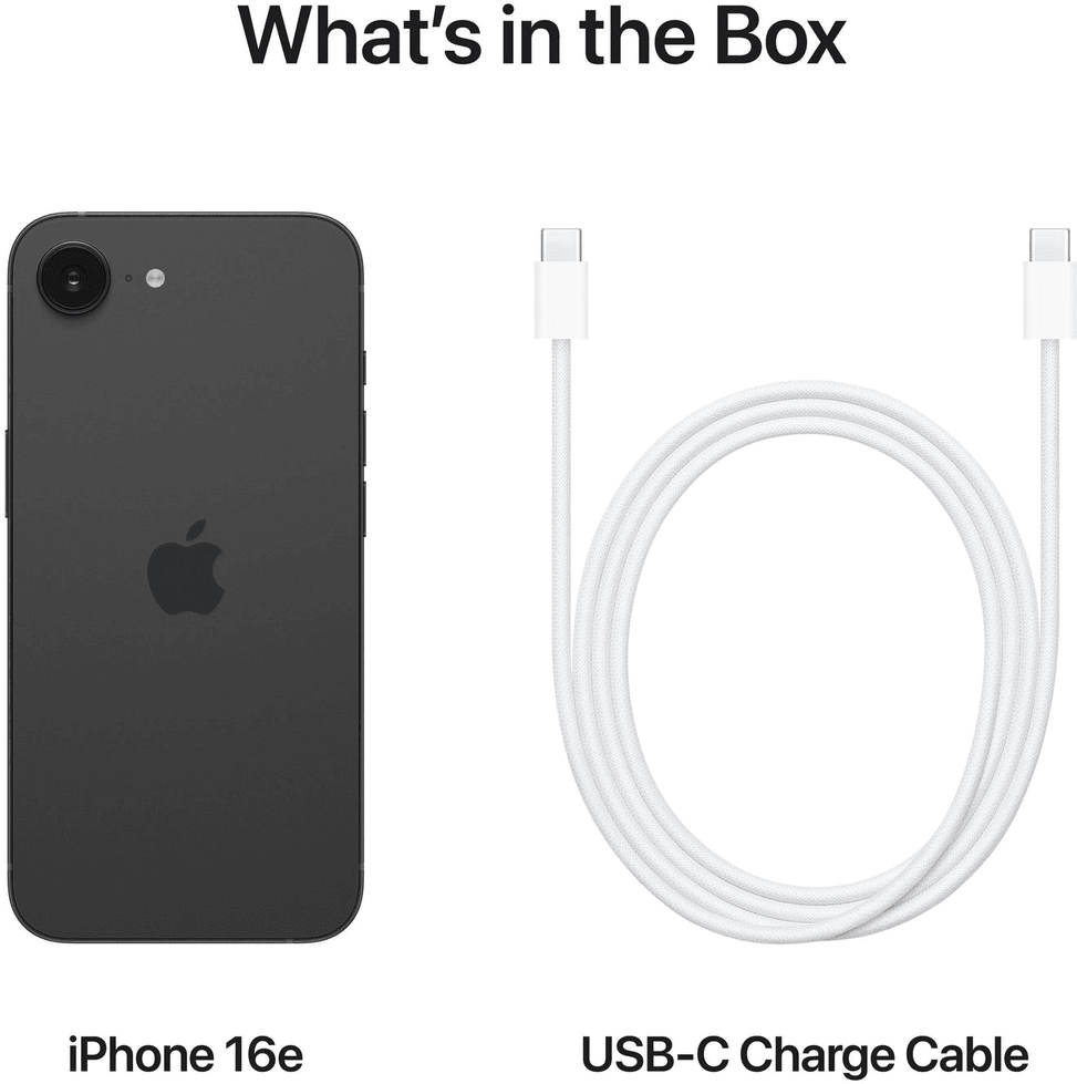iPhone 16e 512 Go | Couleur noir (MD1X4) — image 5