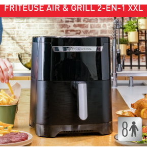 Airfryer Tefal Easy Fry & Grill XXL Black