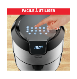 Airfryer Tefal Easy Fry Deluxe, Friteuse à air, 8 programmes