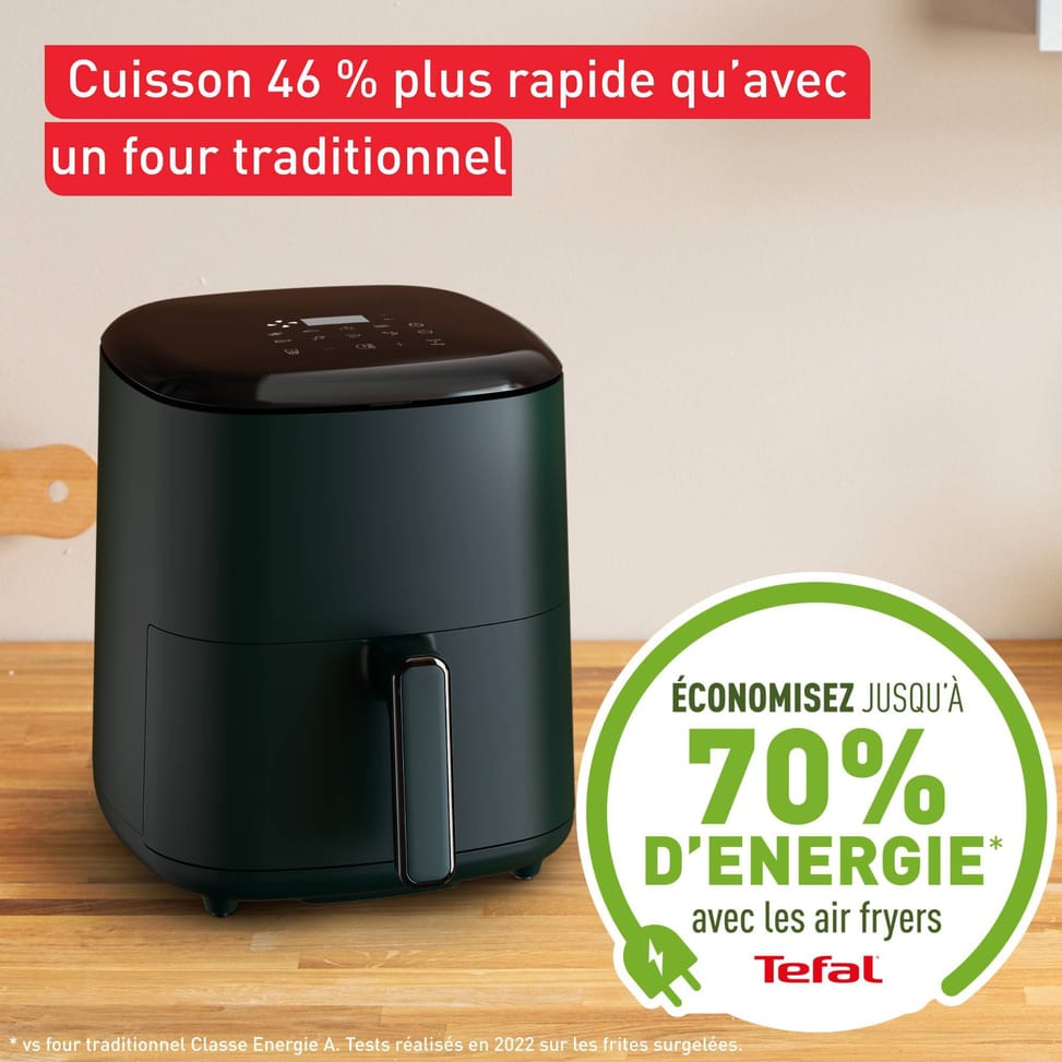 Airfryer Tefal Easy Fry Max 5L Vert Forêt — image 4
