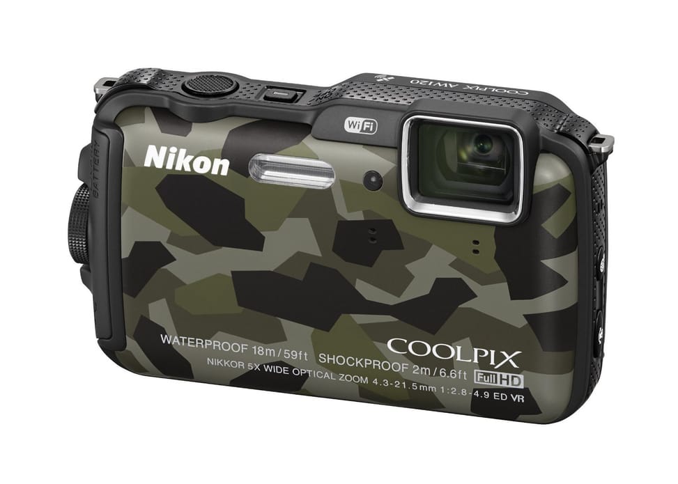 Appareil photo Nikon Coolpix AW120 - Étanche 16.1MP /5X, Wi-Fi, GPS — image 6