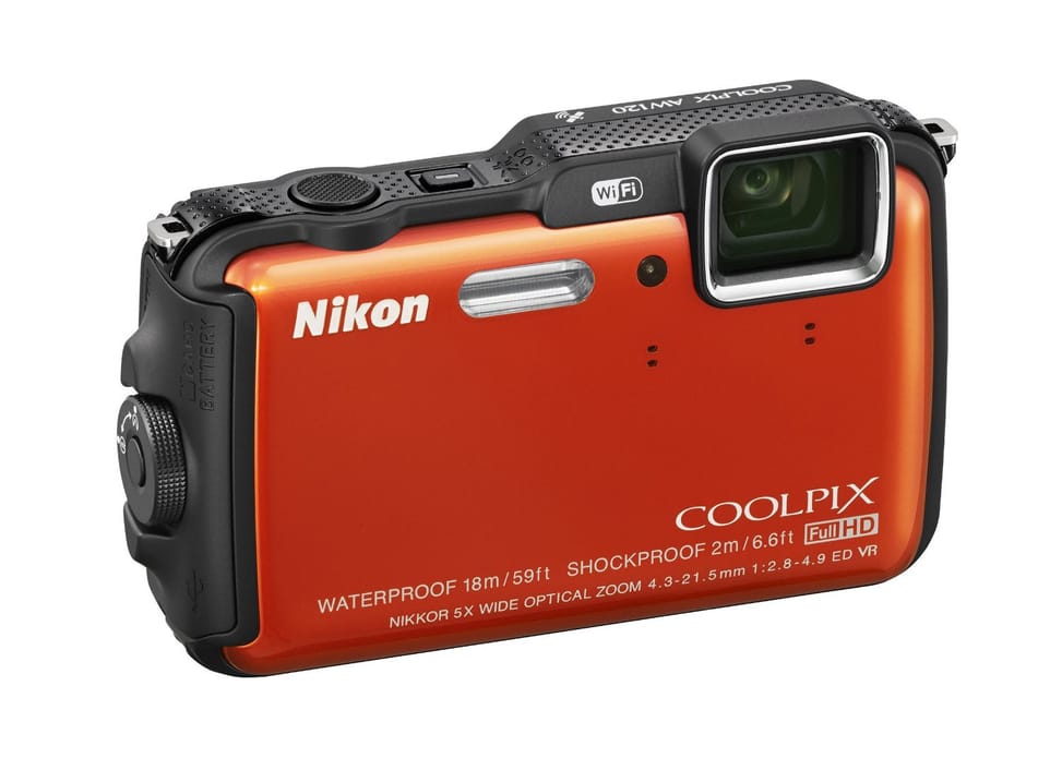 Appareil photo Nikon Coolpix AW120 - Étanche 16.1MP /5X, Wi-Fi, GPS — image 3